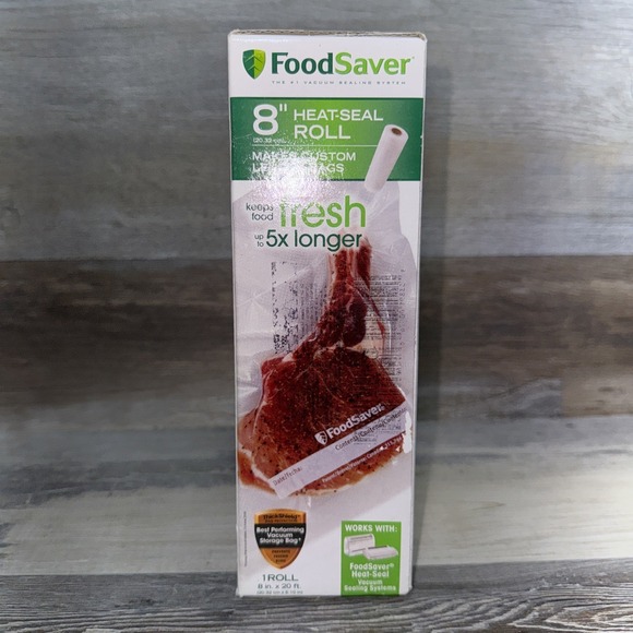 Foodsaver Other - FoodSaver Heat Seal 8" Roll 8 in. x 20 ft. Vacuum Seal BPA and Phthalate Free